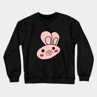 pink rabbit Crewneck Sweatshirt